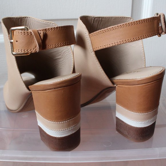 Aldo Peep-Toe Block-heel Booties - Picture 3 of 6
